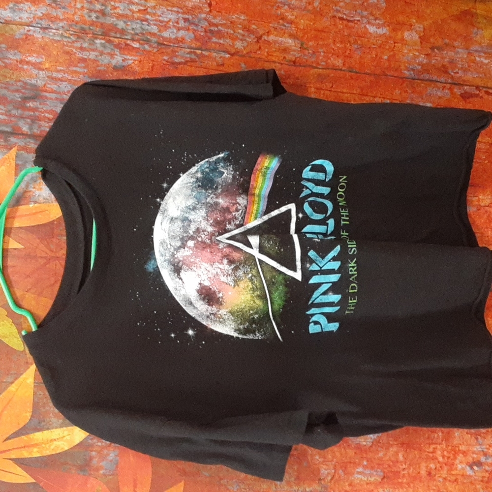 Pink Floyd Dark Side of the Moon T-shirt Size 2XL (cut off)